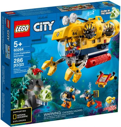 LEGO City 60264 Le sous-marin d'exploration