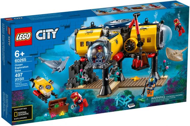 LEGO City 60265 La base d'exploration océanique