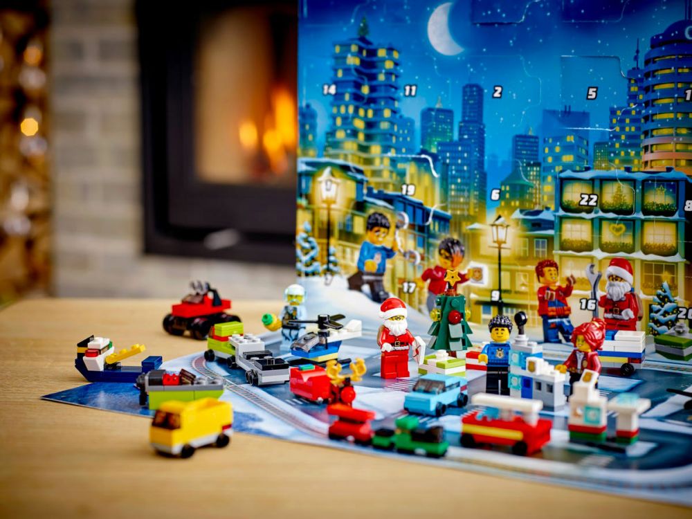 LEGO City 60268 - Le calendrier de l'Avent pas cher 