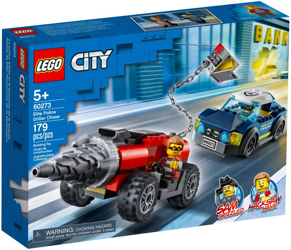 LEGO City 60270 pas cher, La boîte de briques - Thème Police