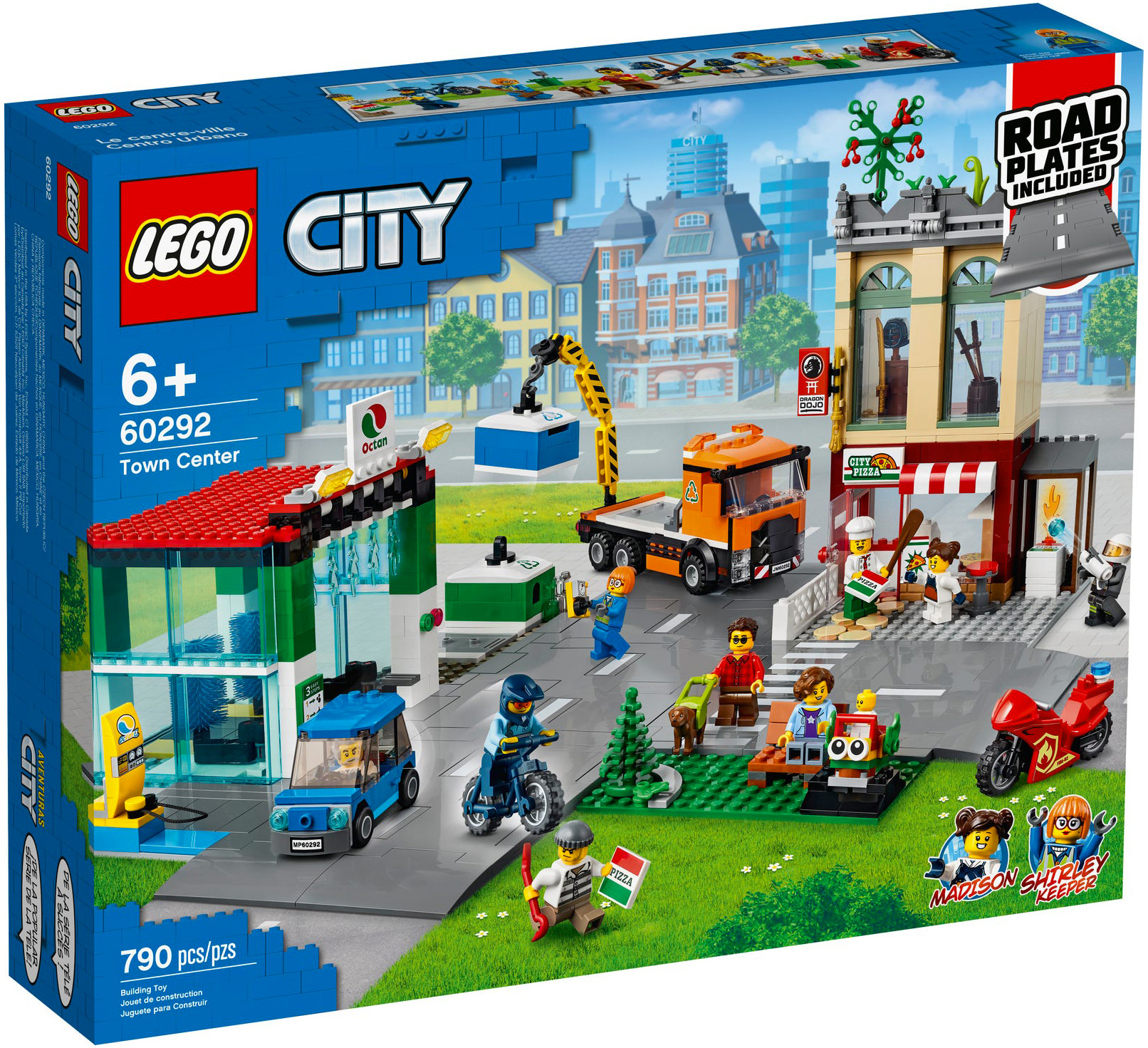 LEGO City 60292 pas cher, Le centreville