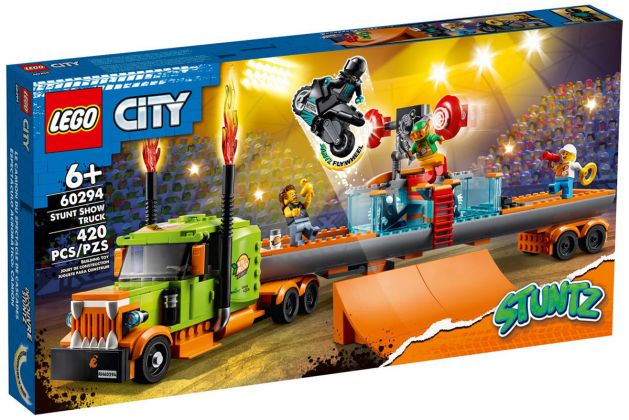 LEGO City 60294 Le camion de spectacle des cascadeurs