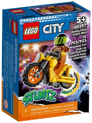 LEGO City 60297 La moto de cascade Démolition