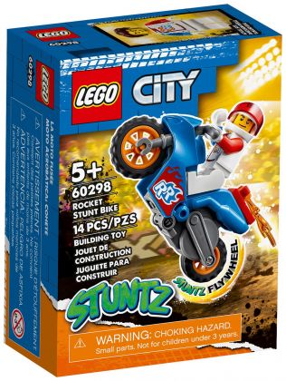 LEGO City 60298 La moto de cascade Fusée