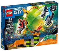 Lego city 60285 la voiture de sport avec toit amovible et carrosserie  aérodynamique jeux de construction de voitures de course