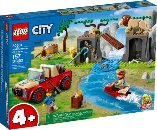 LEGO City 60301 Le tout-terrain de sauvetage des animaux sauvages