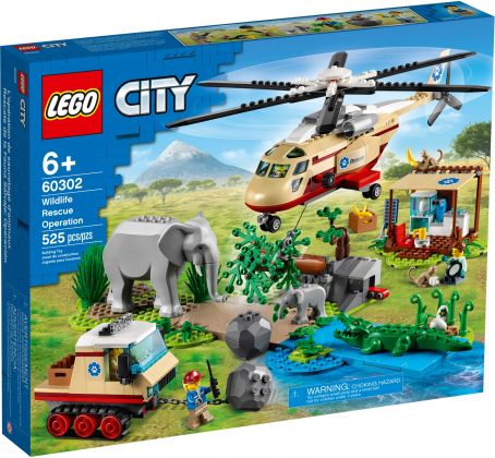 LEGO City 60302 L'opération de sauvetage des animaux sauvages