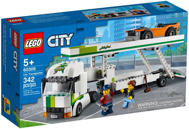 LEGO City 60305 Le transport de voiture