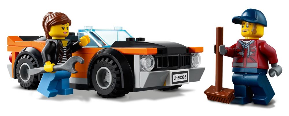 LEGO City 60305 pas cher, Le transport de voiture