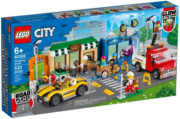 LEGO City 60306 La rue commerçante