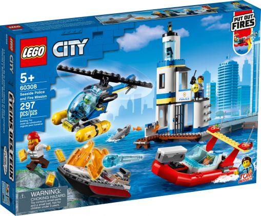 LEGO City 60308 Les garde-côtes et les marins-pompiers en mission