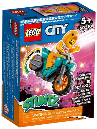 LEGO City 60310 La moto de cascade du Poulet