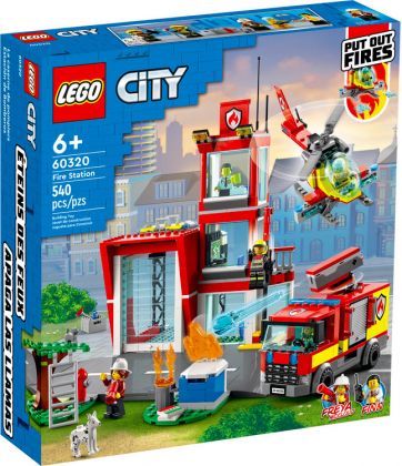 LEGO City 60320 La caserne de pompiers