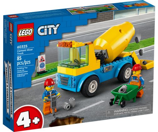 LEGO City 60325 Le camion bétonnière