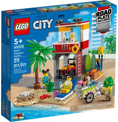 LEGO City 60328 Le poste de secours sur la plage