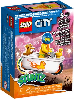 LEGO City 60333 La moto de cascade Baignoire