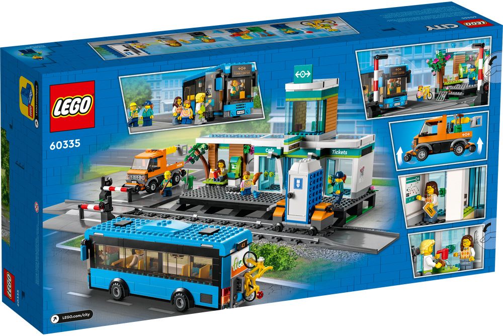 LEGO City 60335 pas cher, La gare