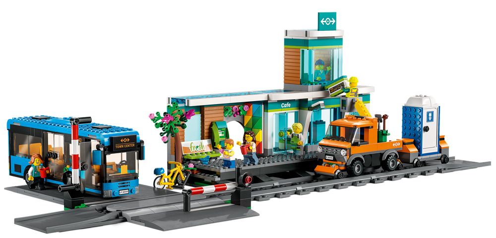 LEGO City 60335 pas cher, La gare