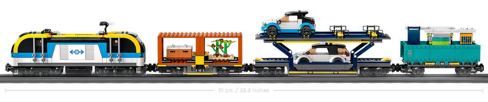 60336 Lego City Le train de marchandises - Lego