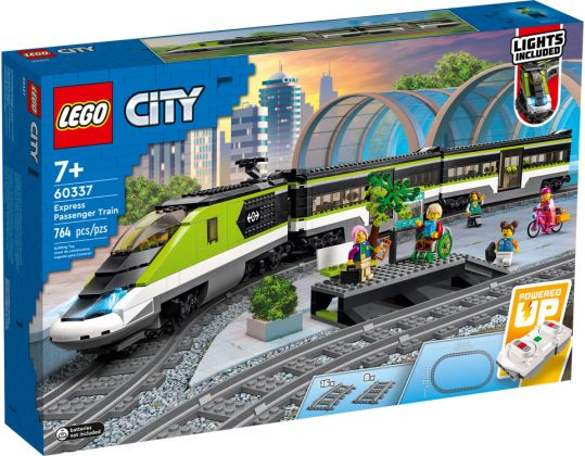 LEGO City 60337 Le train de voyageurs express