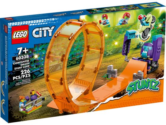 LEGO City 60338 Le looping du chimpanzé cogneur