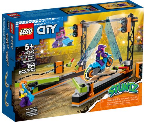 LEGO City 60340 Le défi de cascade : les lames
