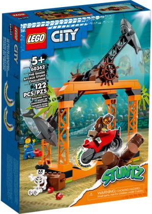 LEGO City 60342 Le défi de cascade : l’attaque des requins