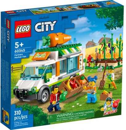 LEGO City 60345 Le camion de marché des fermiers