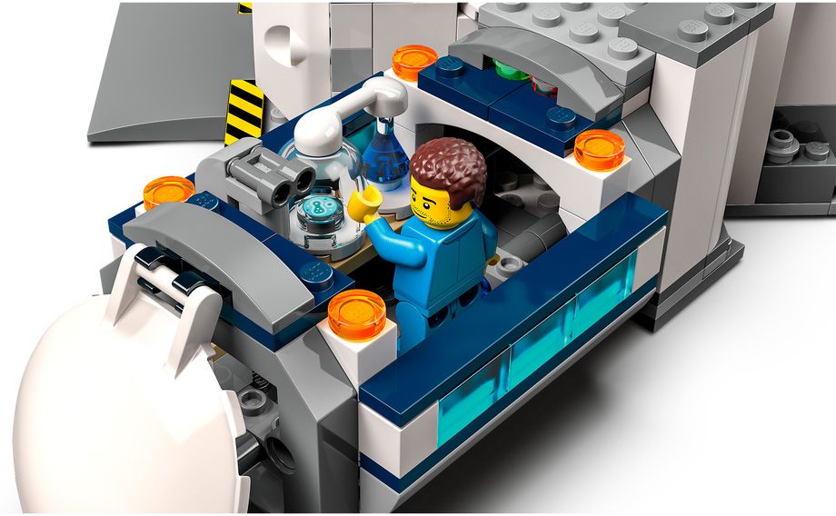 LEGO City 60350 pas cher, La base de recherche lunaire