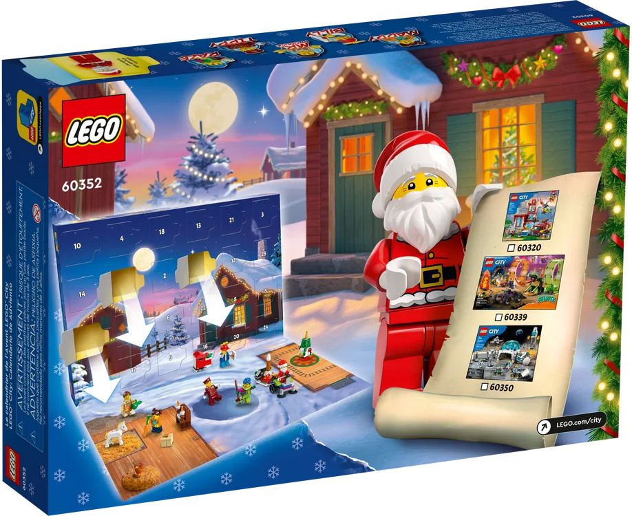 60352 Calendrier De L Avent, Lego® City - N/A - Kiabi - 23.99€