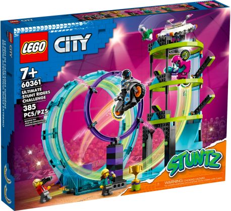 LEGO City 60361 Le défi ultime des motards cascadeurs