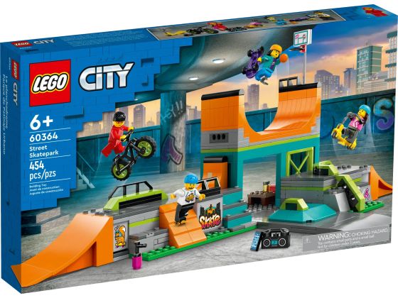 LEGO City 60364 Le skatepark urbain