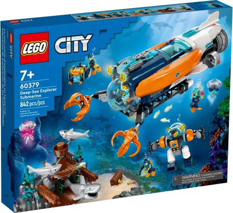 LEGO City 60379 Le sous-marin d’exploration en eaux profondes