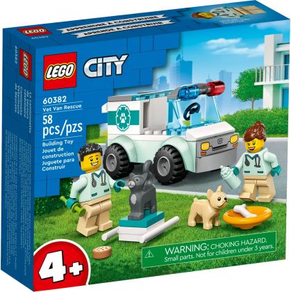 LEGO City 60382 L'intervention du véhicule vétérinaire