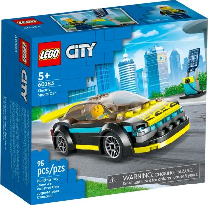 LEGO City 60383 La voiture de sport électrique