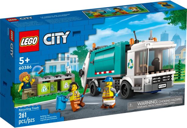 LEGO City 60386 Le camion de recyclage