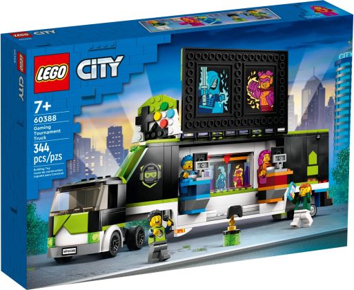 LEGO City 60388 Le camion de tournois de jeux vidéo