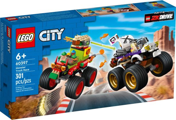 LEGO City 60397 La course de Monster Trucks