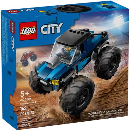 LEGO City 60402 Le Monster Truck bleu