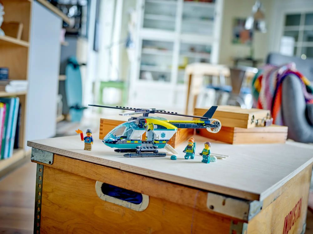 LEGO City 60405 L'Hélicoptère des Urgences