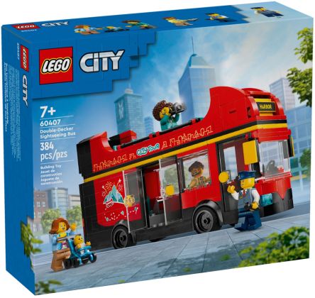 LEGO City 60407 Le bus rouge à deux étages