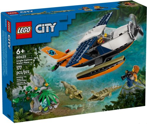LEGO City 60425 L’hydravion de l’explorateur de la jungle