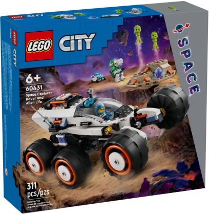 LEGO City 60431 Le rover d’exploration spatiale et la vie extraterrestre