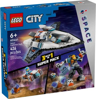 LEGO City 60441 Pack Les explorateurs de l’espace