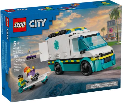 LEGO City 60451 L’ambulance de secours
