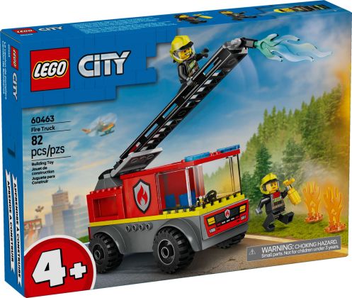 LEGO City 60463 Camion de pompiers avec échelle