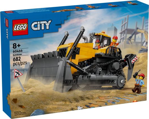 LEGO City 60466 Le bulldozer jaune