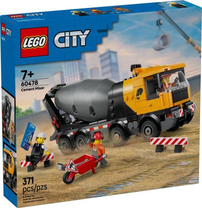 LEGO City 60478 Cement Mixer