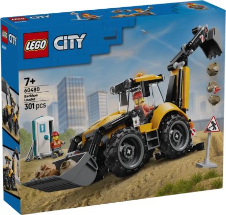 LEGO City 60480 Blackhoe Loader