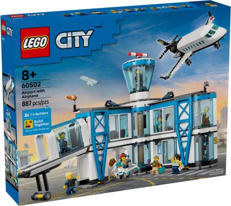 LEGO City 60502 L’aéroport et l’avion
